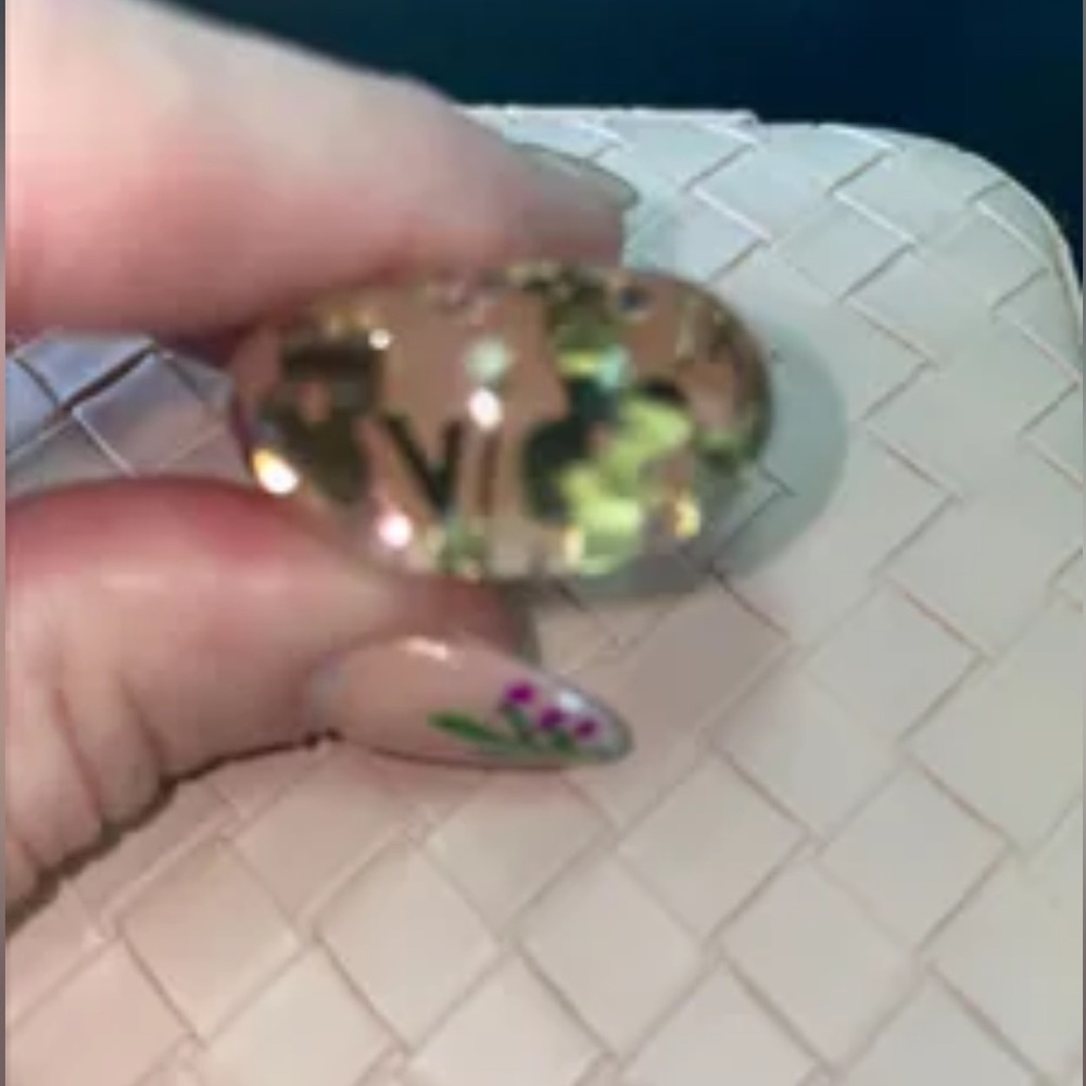 Louis Vuitton acrylic ring
